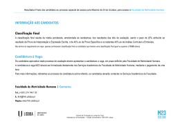 Faculdade de Motricidade Humana