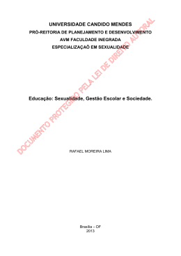 rafael moreira lima - AVM Faculdade Integrada