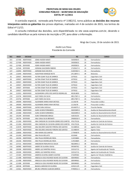 A comiss&atilde;o especial, nomeada pela Portaria n&ordm; 3.982/15, torna