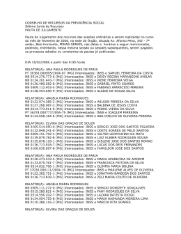 CONSELHO DE RECURSOS DA PREVIDÊNCIA SOCIAL