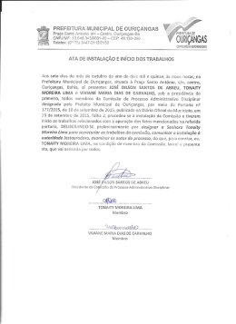 PREFEITURA MUf&ecirc;iC&scaron;PAL DE OUE&scaron;&Ccedil;ANGAS