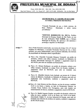 iprefeitura municipal de rqsana - Prefeitura Municipal de Rosana