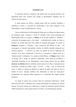 1 INTRODU&Ccedil;&Atilde;O O continente africano &eacute; admir&aacute;vel n&atilde;o apenas