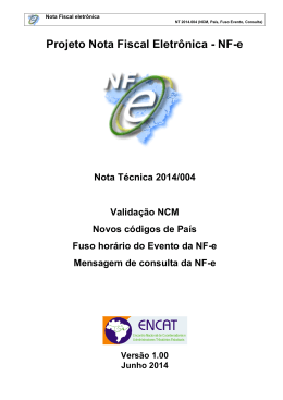 Portal da Nota Fiscal Eletr&ocirc;nica