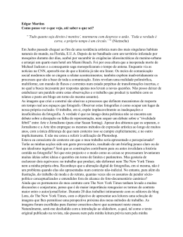 Edgar Martins Como posso ver o que vejo, at&eacute; saber o que