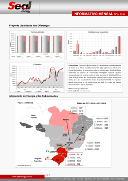 INFORMATIVO MENSAL NOV.2014