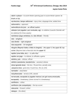 Footie Lingo 55 ATA Annual Conference, Chicago, Nov 2014