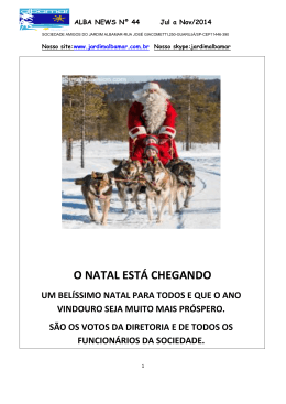 Alba news n&ordm; 44 jul a nov 2014