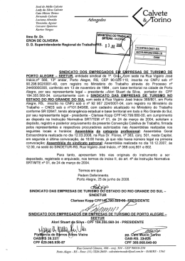 Acordo Coletivo 2008