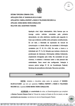 ac&oacute;rd&atilde;o - Migalhas
