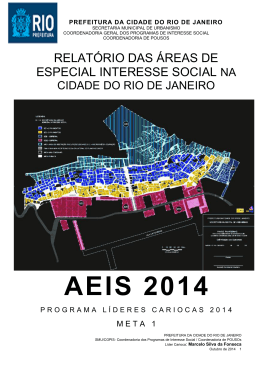 AEIS 2014 - Prefeitura do Rio de Janeiro
