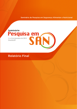 Semin&aacute;rio de Pesquisa em Seguran&ccedil;a