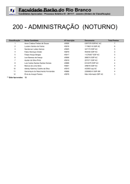 200 - ADMINISTRA&Ccedil;&Atilde;O (NOTURNO)