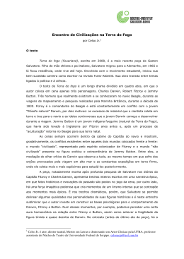 Celso Junior - Encontro de Civiliza&ccedil;&otilde;es na Terra do Fogo