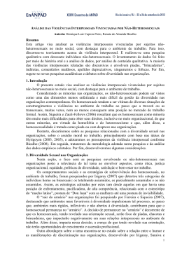 heterossexuais no meio social, com