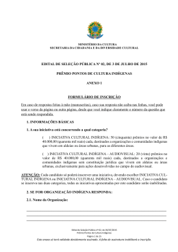 Anexo 1 - Minist&eacute;rio da Cultura