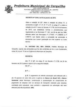Prefeitura Municipal de Cerquilho