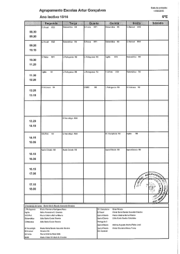 6º E / 6º F / 6º G - Agrupamento de Escolas Artur Gonçalves