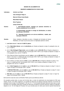 Processo Sancionador 38/1998