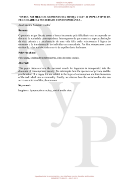 &ldquo;ESTOU NO MELHOR MOMENTO DA MINHA VIDA&rdquo;. O