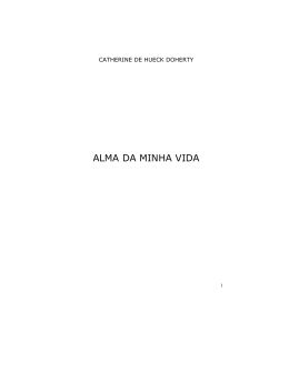 Alma da Minha Vida - Catherine de Hueck Doherty