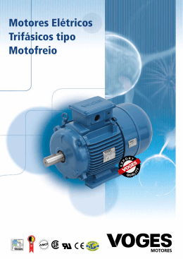 Motores El&eacute;tricos Trif&aacute;sicos tipo Motofreio