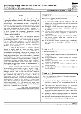 prova objetiva - eletrot&eacute;cnica - tipo 2