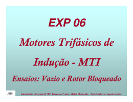 EXP 06 Motores Trif&aacute;sicos de Indu&ccedil;&atilde;o