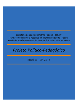 Projeto Pol&iacute;tico