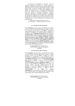 ## AVISO DE CONCORR&Ecirc;NCIA N.&ordm; 001/2009 ##TEX A Comiss&atilde;o