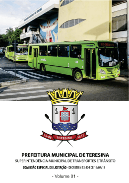 Volume 01 - Prefeitura de Teresina