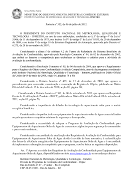 Portaria n&deg; 352, de 06 de julho de 2012
