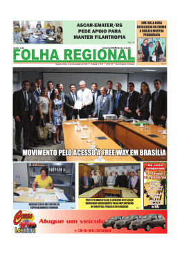 vers&atilde;o em PDF - Jornal Folha Regional