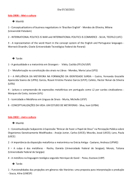 Programa&ccedil;&atilde;o das comunica&ccedil;&otilde;es