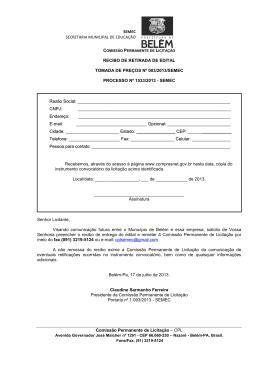 - Prefeitura de Bel&eacute;m