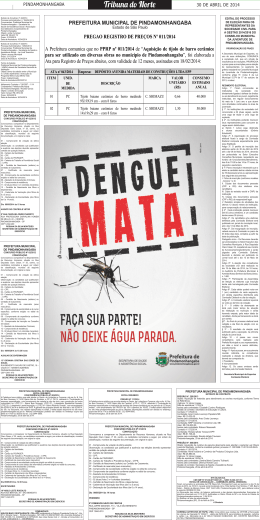 Edital - Tribuna do Norte