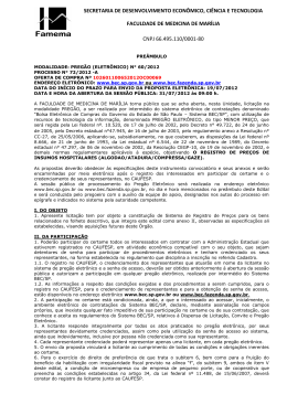 pre 60/2012 - insumos hospitalares