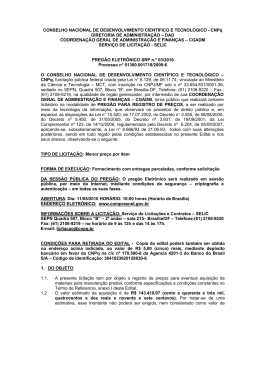 Licita&ccedil;&atilde;o