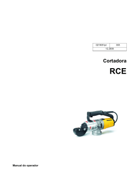 Cortadora RCE - Wacker Neuson