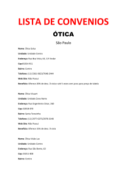 lista de convenios - ADEPOM - Associação de Defesa dos Policiais