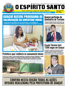 Fevereiro - Prefeitura municipal de Guaçuí-ES