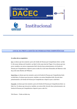 Informativo 11- DACEC - 30 09 2011