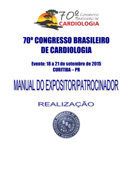 62&ordm; CONGRESSO BRASILEIRO DE CARDIOLOGIA