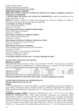 23/07/2013 (Download) - Prefeitura Municipal de Teresópolis