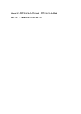 produto: estanozolol 50mg/ml &ndash; estanozolol 30ml estabelecimento
