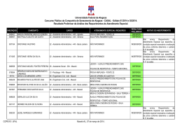 Resultado Preliminar Da An&aacute;lise Dos Requerimentos De