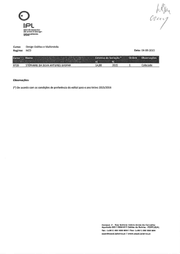 Design Gr&aacute;fico e Multim&eacute;dia (diurno)