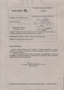 valorização da cultura e conhecimentos dos povos - secons