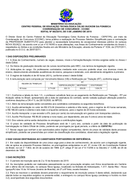 edital 002/2015 - CEFET/RJ &ndash; Portal de Not&iacute;cias
