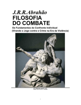 FILOSOFIA DO COMBATE
